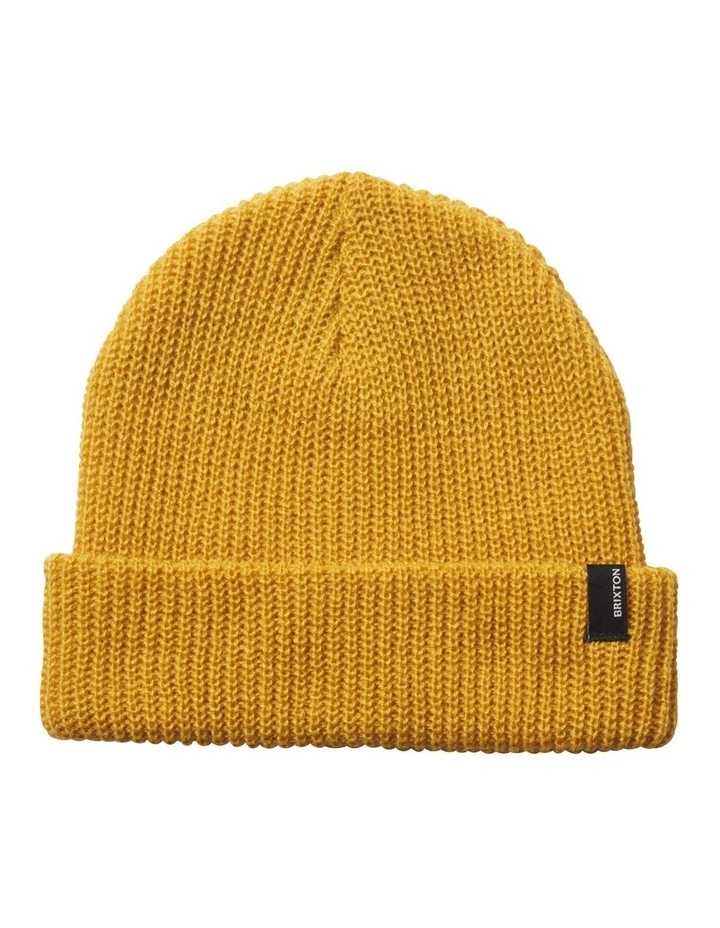 Heist Beanie Mustard in Yellow