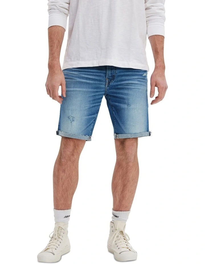 AirFlex 360 9" Denim Short in Classic Medium