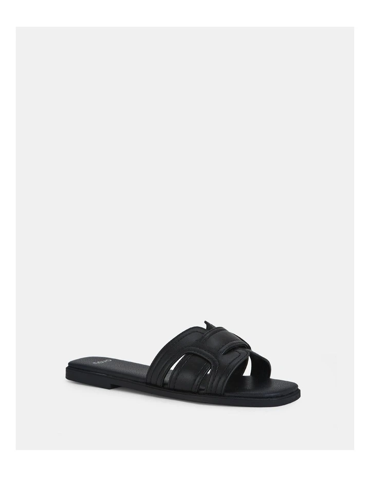Sondrio Slide in Black