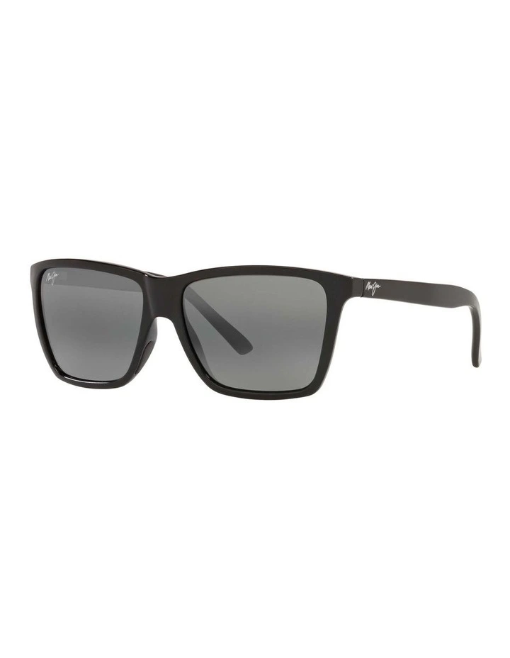 Cruzem Black Polarised Sunglasses