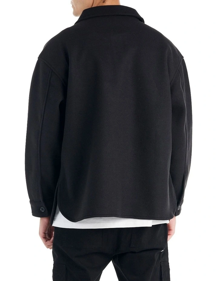 Durant Shacket in Black