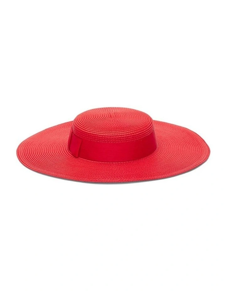 Macy Boater in Red