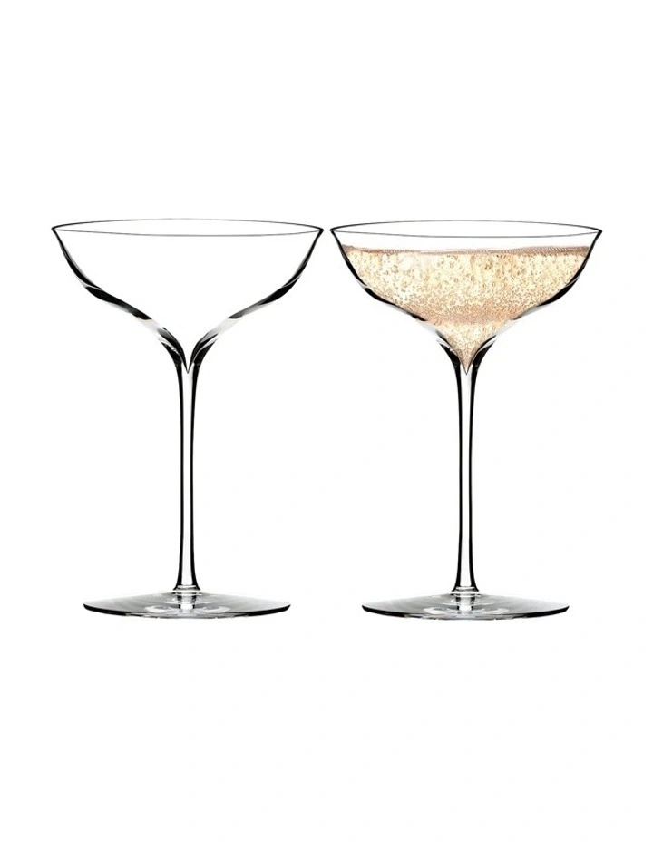 Elegance Belle Coupe Set of 2 Champagne Glass