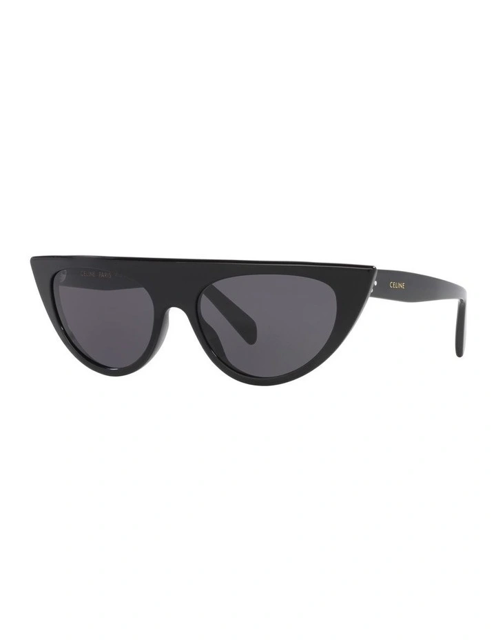 CL40228I Sunglasses in Black Shiny
