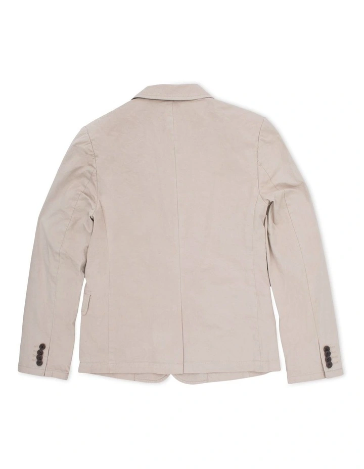 The Casual Blazer Jacket (8-16 years) in Talc