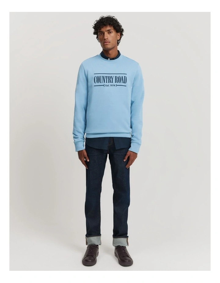 Heritage Sweat in Baby Blue