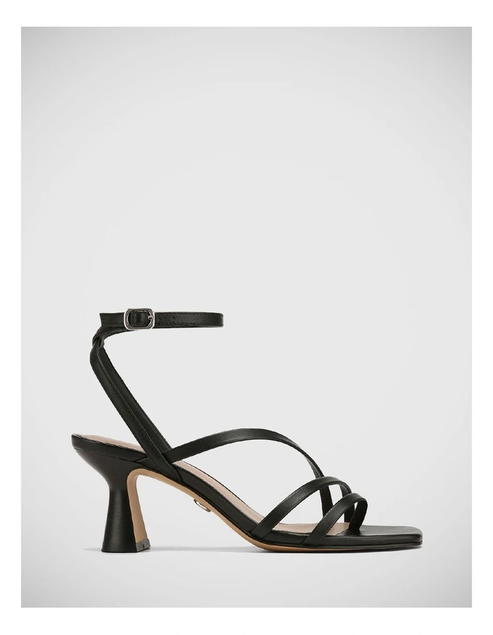 Maeve Leather Sandal in Black