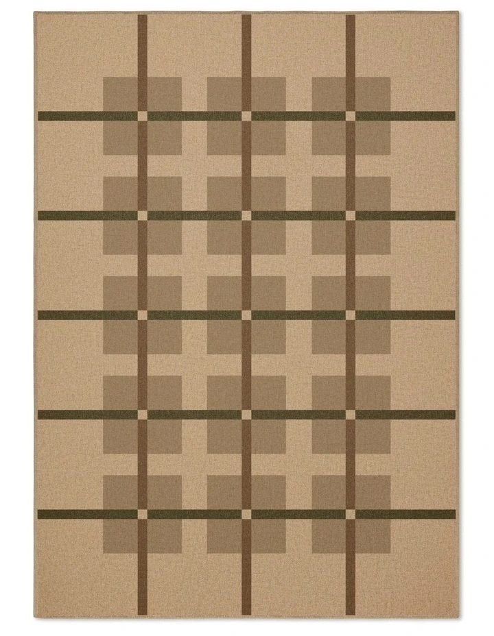 Agency Washable New Jute Area Rug in Brown