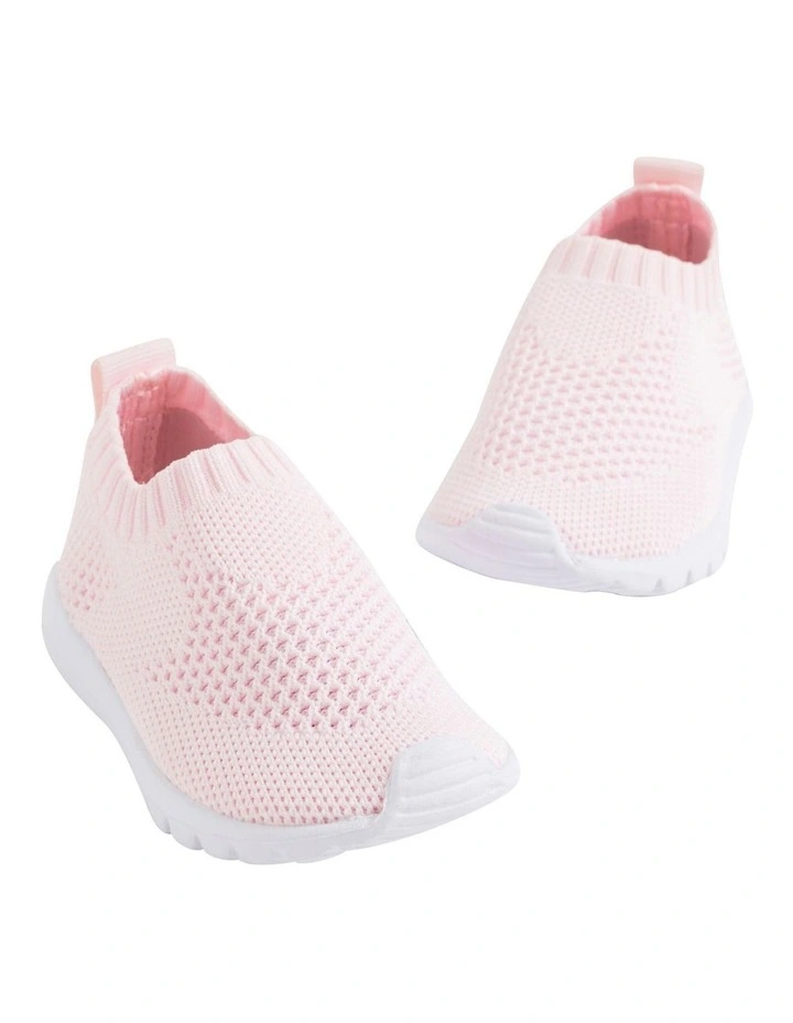 Knit Sneaker in Dusty Rose