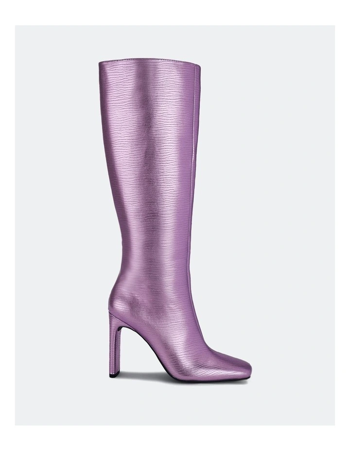Zodiak Boot in Pink Metallic
