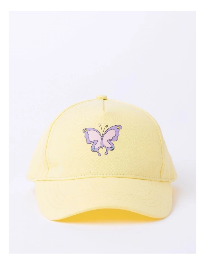 Butterfly Cap In Lemon
