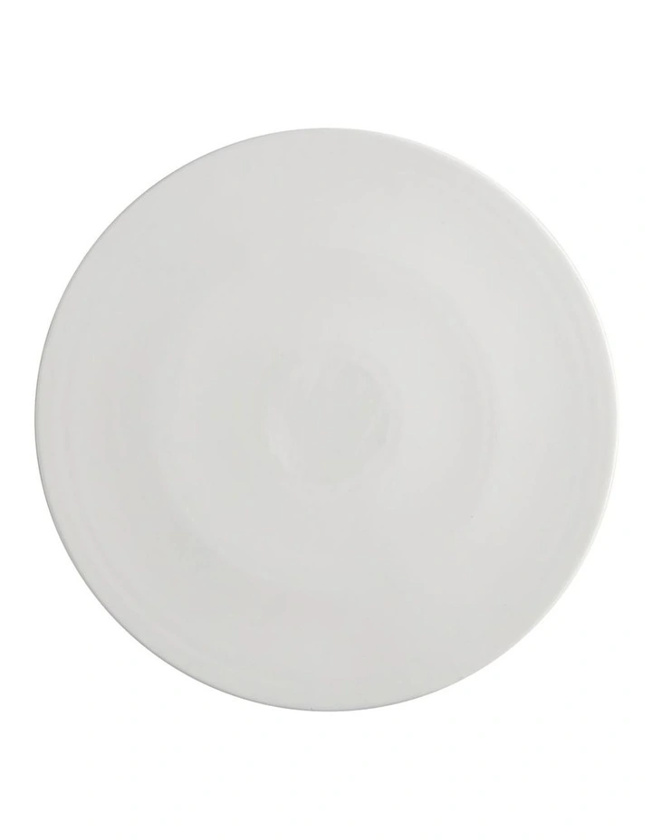 Basics Pavlova Plate Gift Boxed 34cm in White