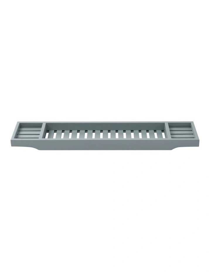 Essential Bamboo Bath Caddy 70x15x4.5cm in Sage