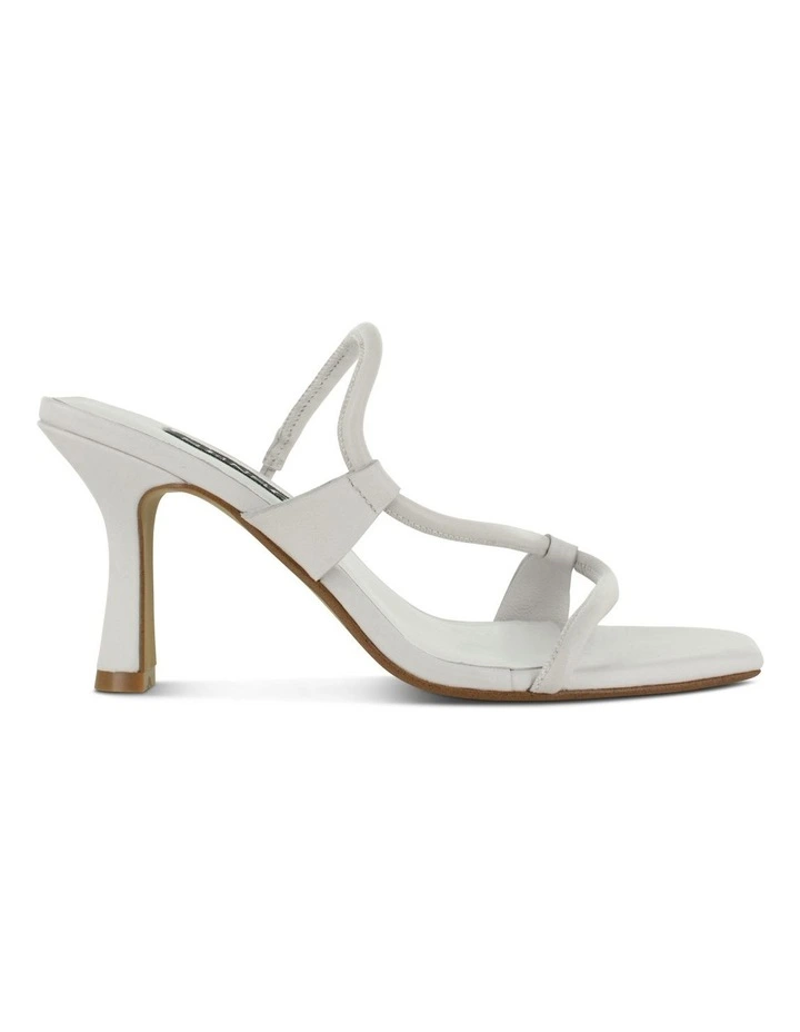 Uxley Heeled Sandals in White