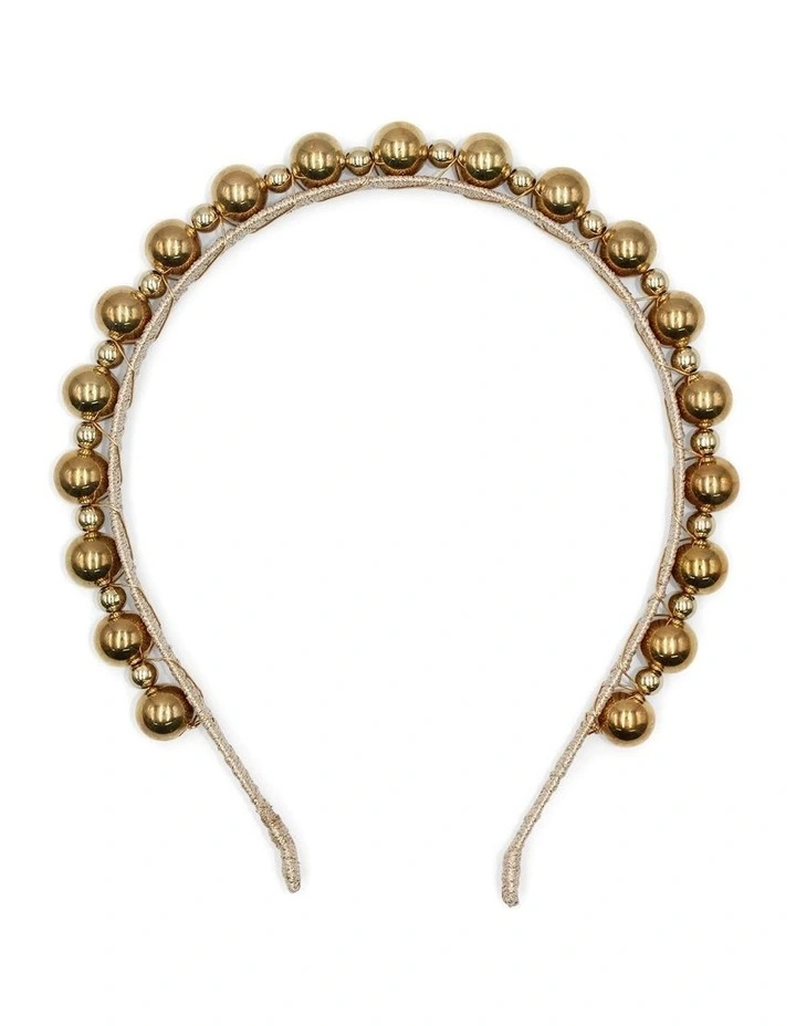 Penny Headband in Gold