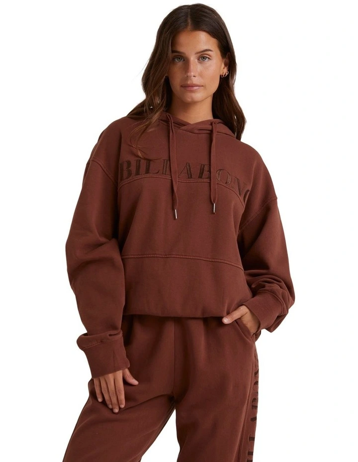Baseline Pop Hoodie in Toasted Coconut