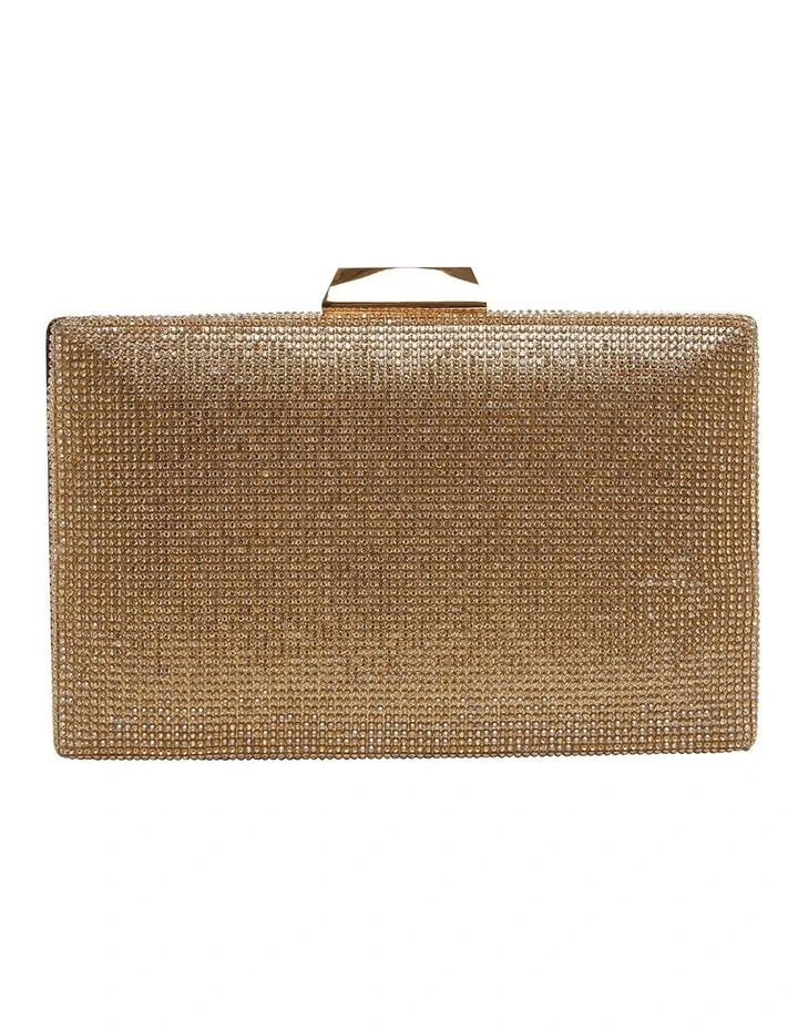 Desyre Gold Clutch Bag