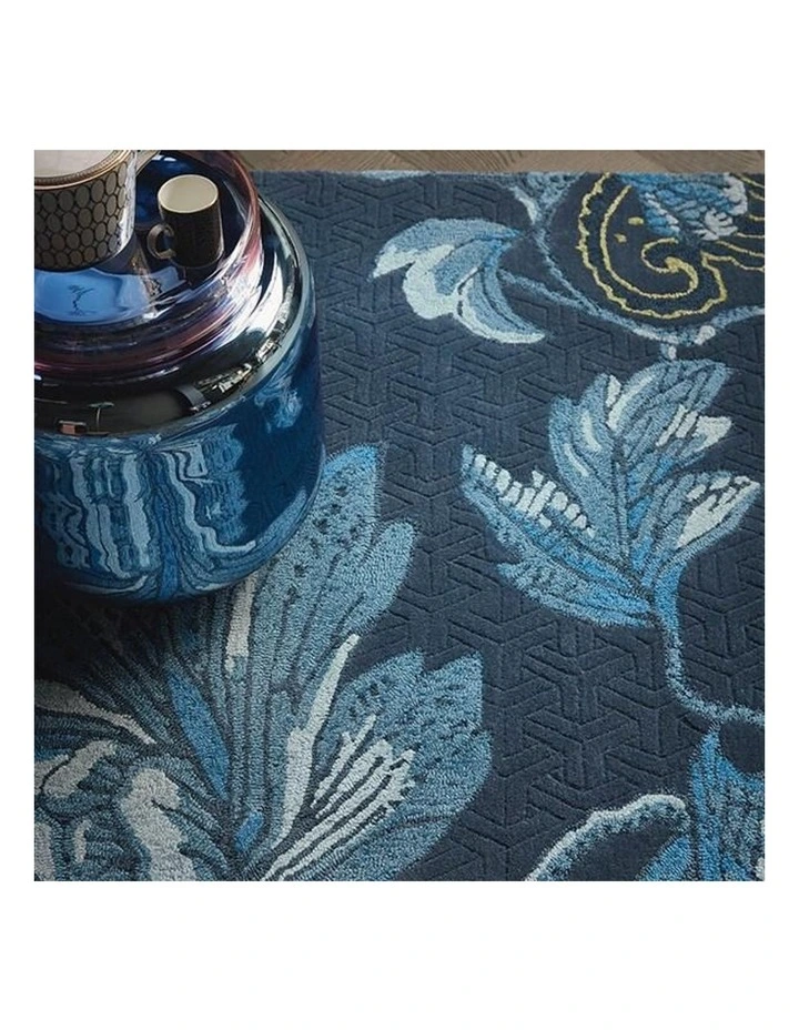 Wedgwood Fabled Floral Navy 37508 Rug