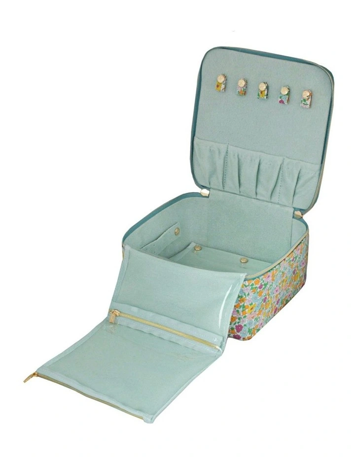 Liberty Large Jewellery Cube in Poppy
