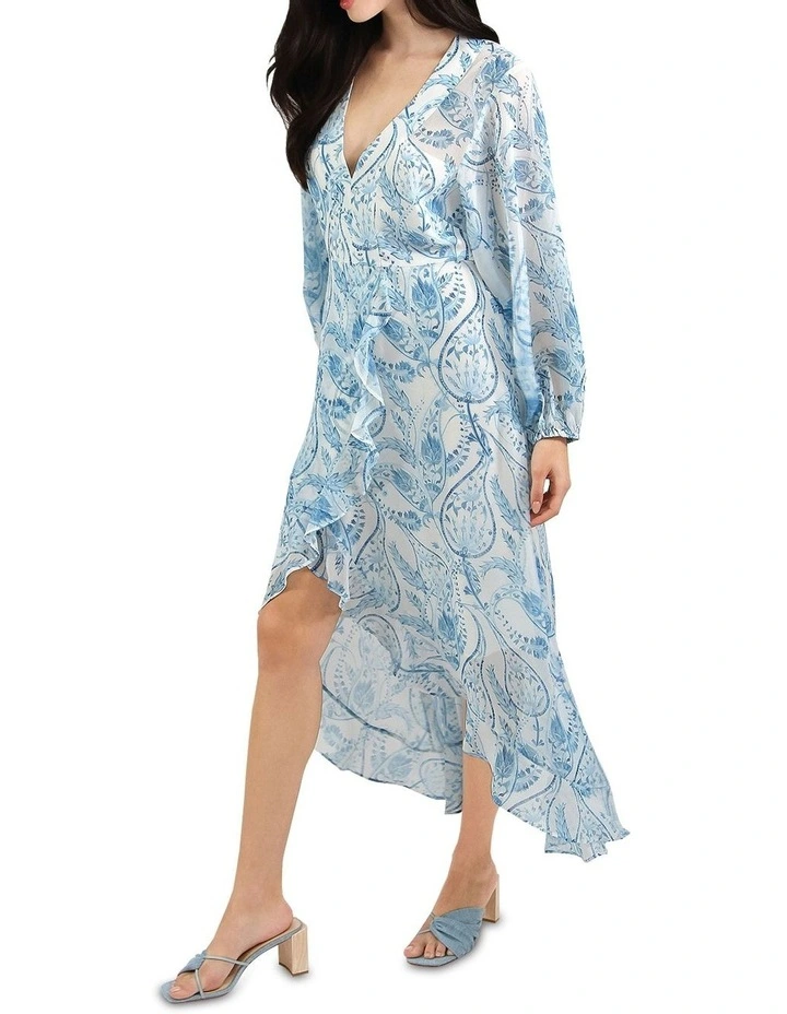 Beautiful Escape Dress in Blue