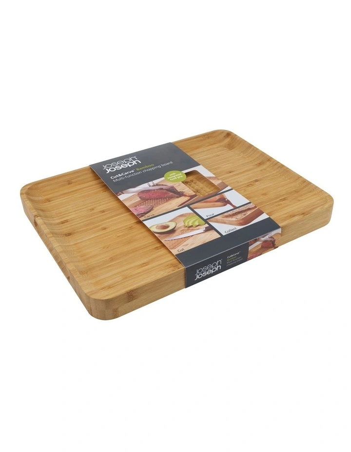 Cut & Carve Bamboo Chopping Board