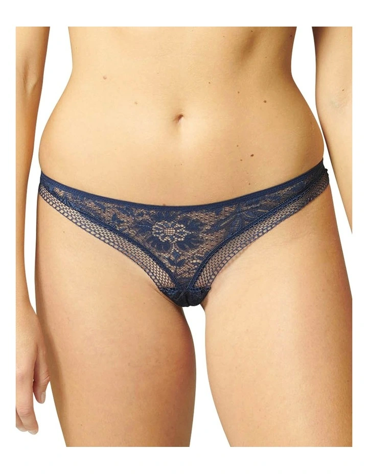 Vertige Tanga in Navy