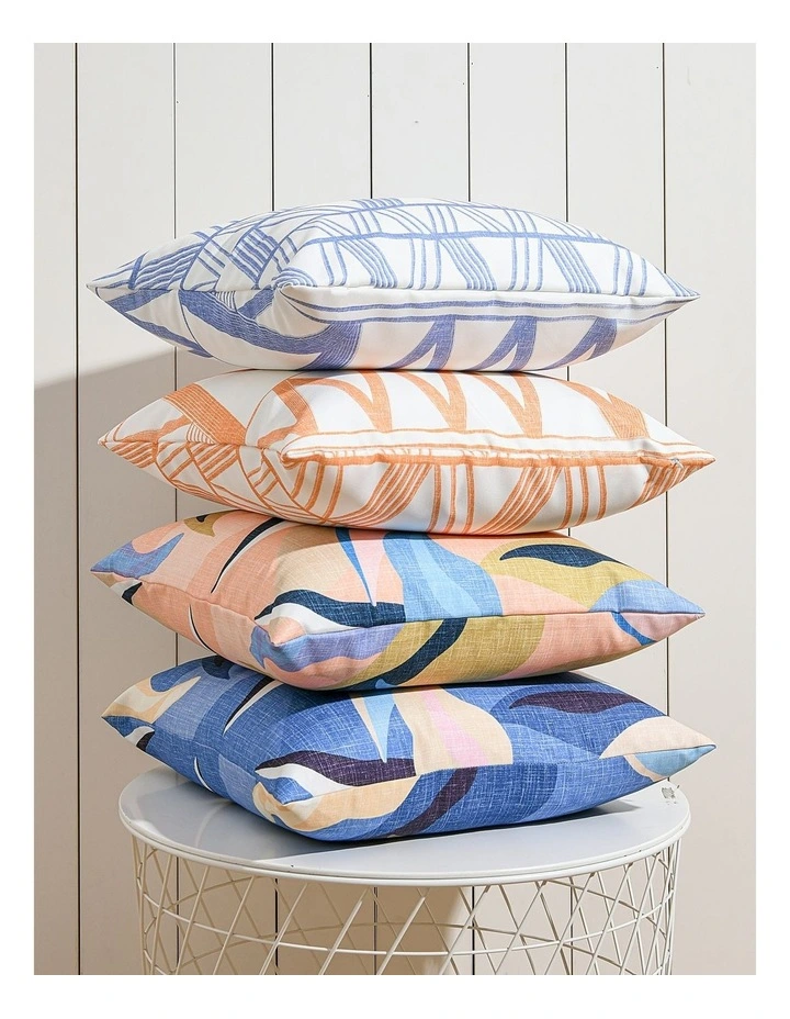 Tropicana Printed Cushion 50 x 50Cm in Blue