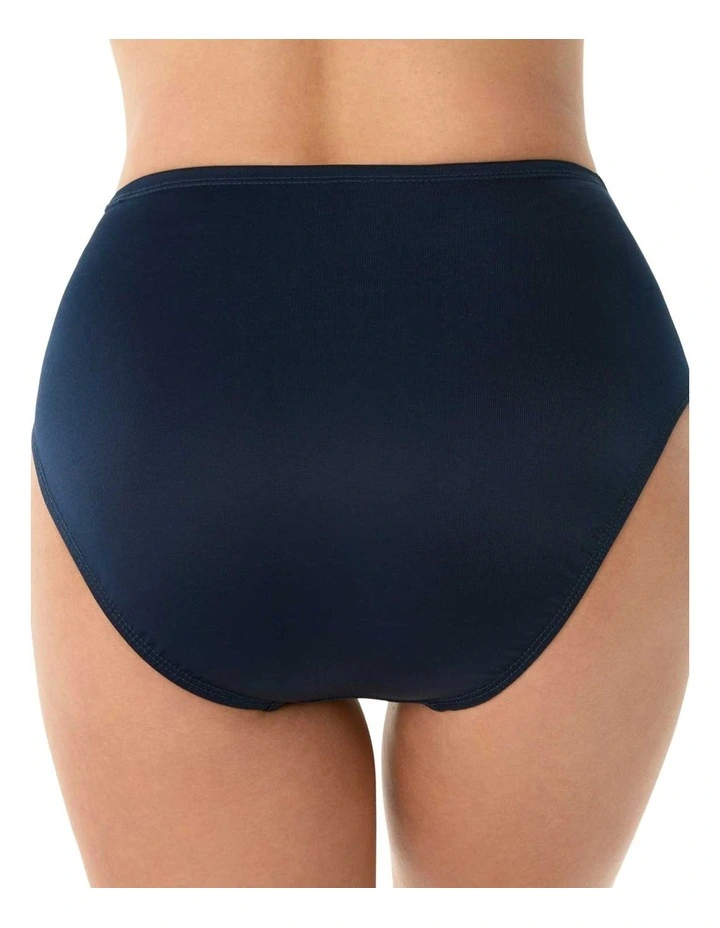 Separates Full Coverage Shaping Bikini Bottoms in Midnight