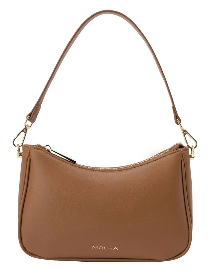 Go To Shoulder Bag in Tan