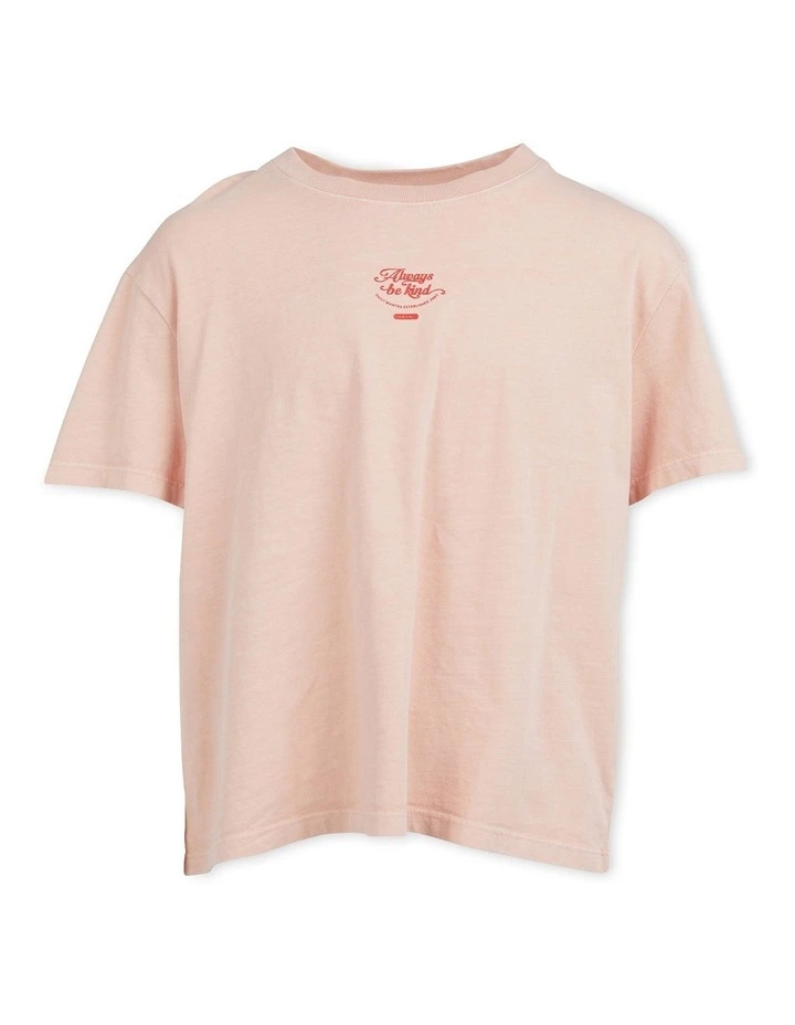 Kind Is Better Tee (8-16 Years) in Pink