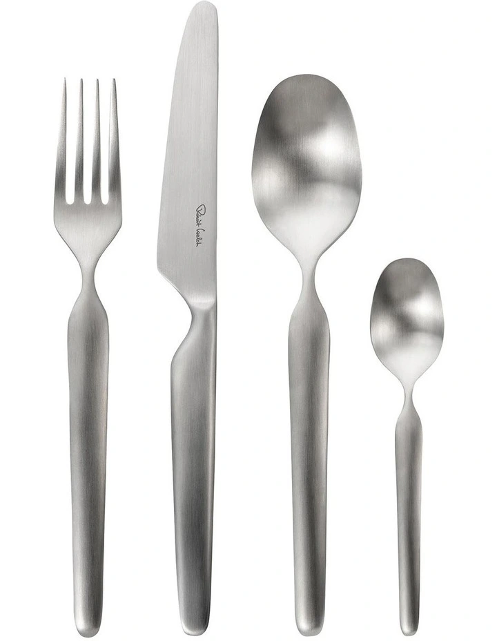 Bergen Cutlery Set 24pc Silver