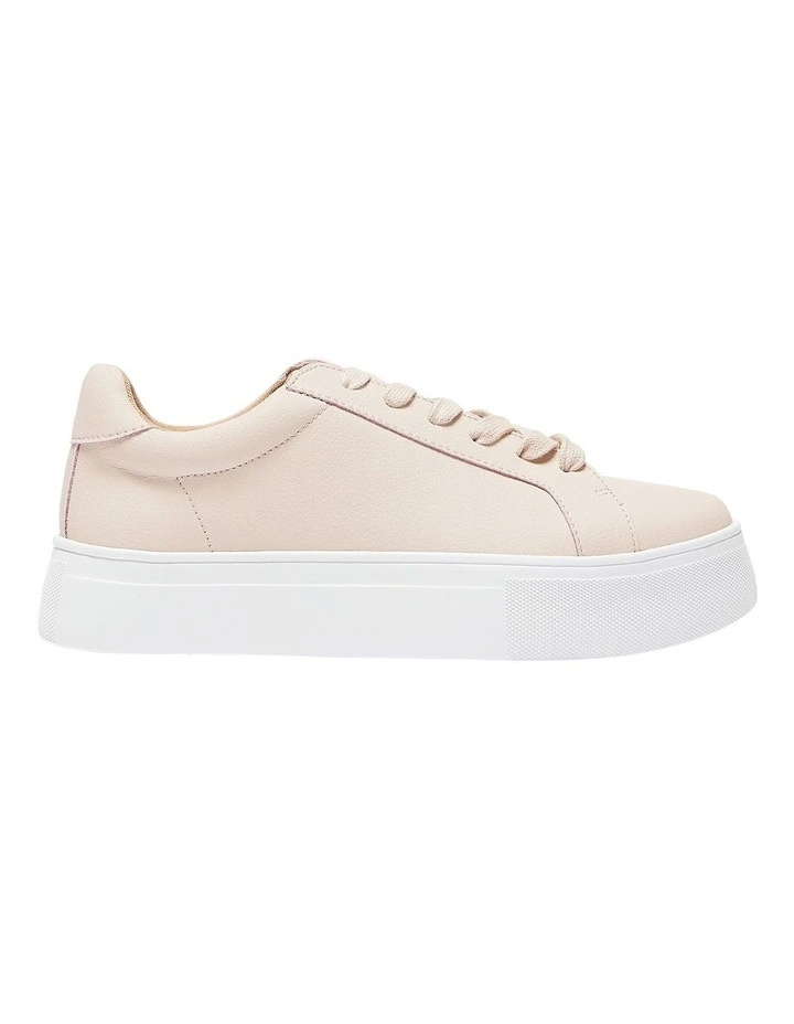 Frenzy Sneakers in Blush Leather
