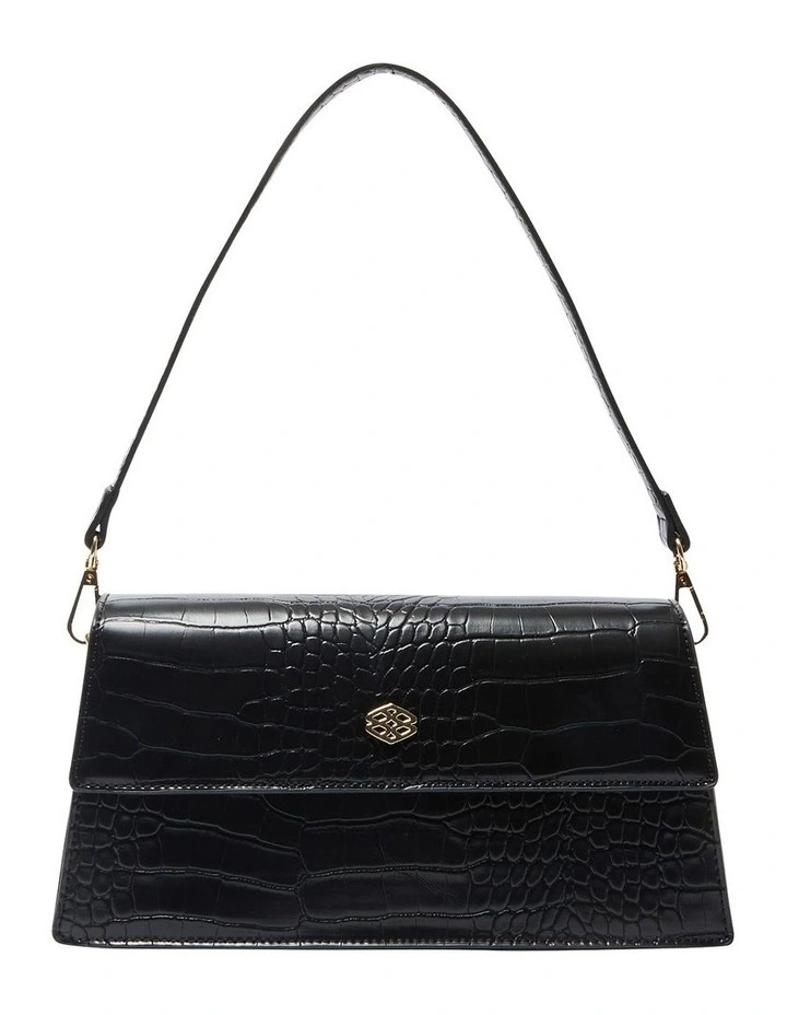 H-June Bags in Black Croc