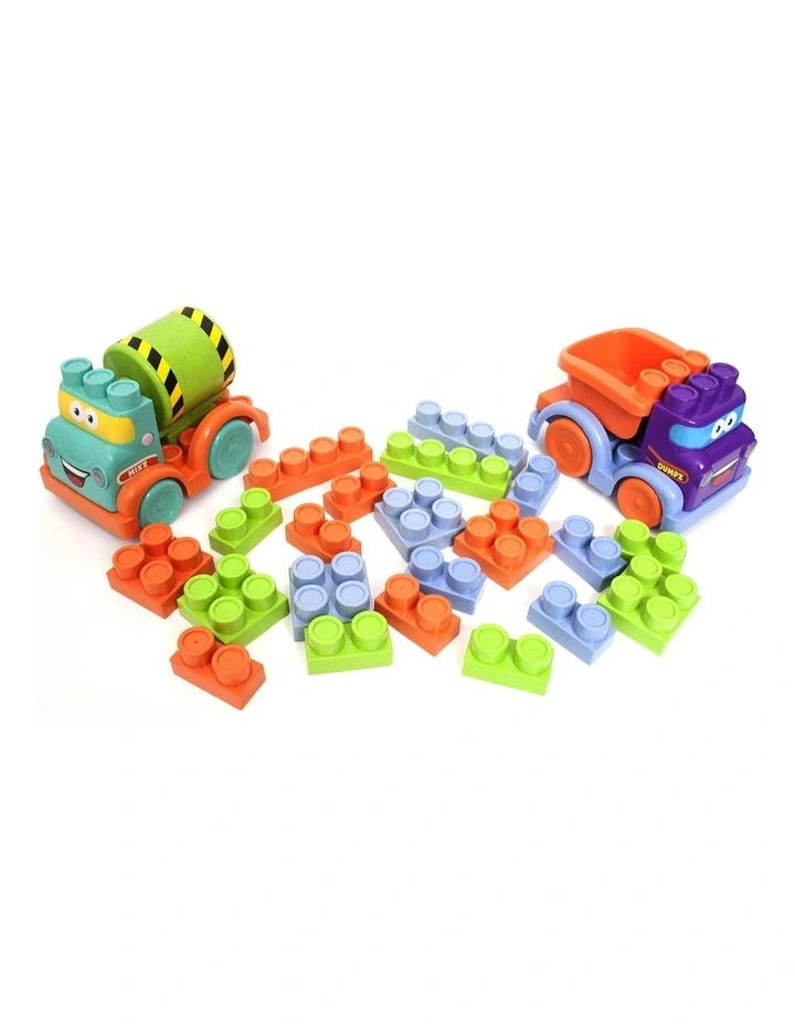 Blocks and Vehicle Playset