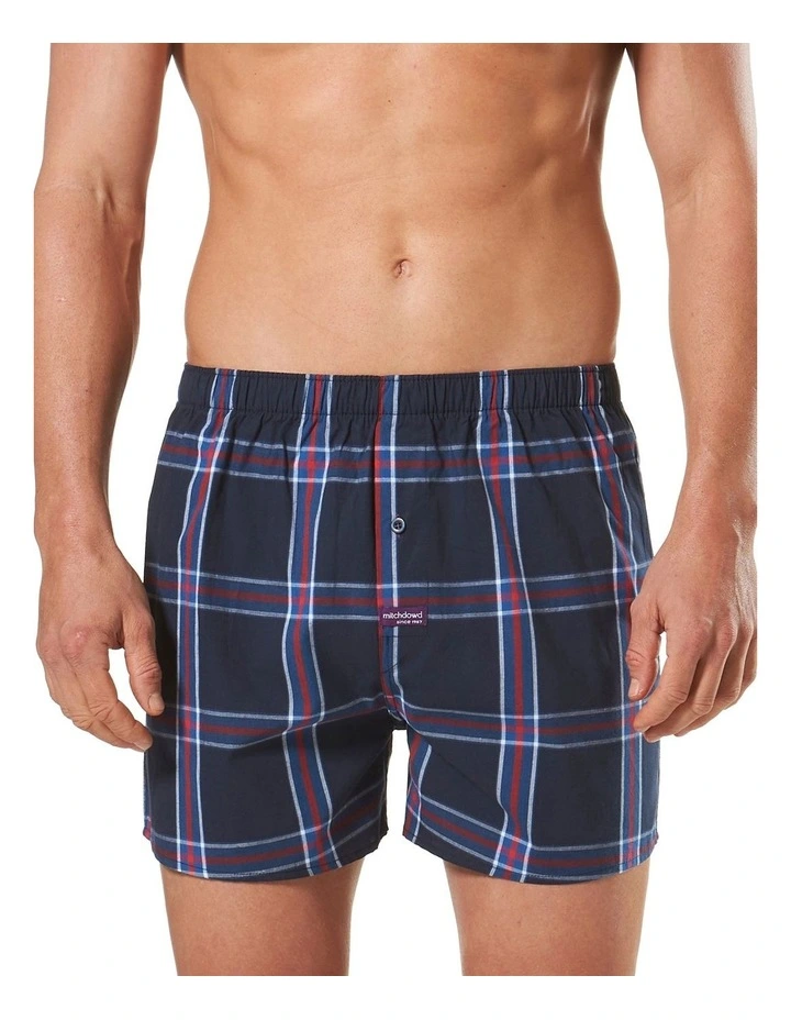 Woven Boxer 3 Pack in Multi