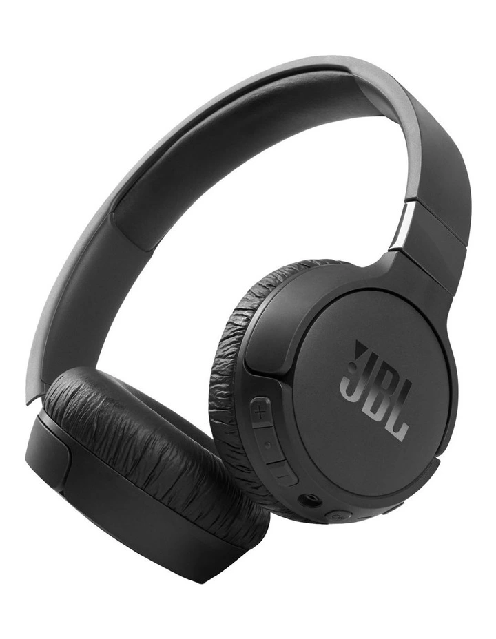 Tune 660 Wireless On-Ear Active Noise Cancelling Headphones Black JBLT660NCBLK