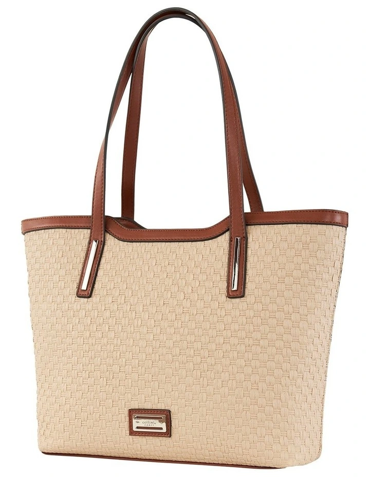 Sandra Tote Bag in Taupe