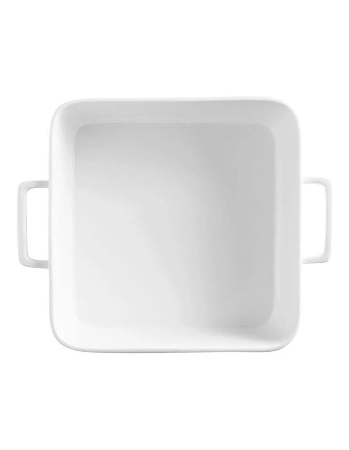 Epicurious Gift Boxed Square Baker 24x8cm in White