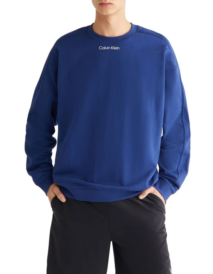 Pullover Crew in Blue