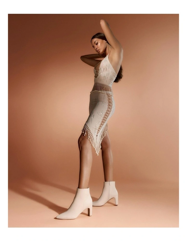 Harlie Boots in Cream