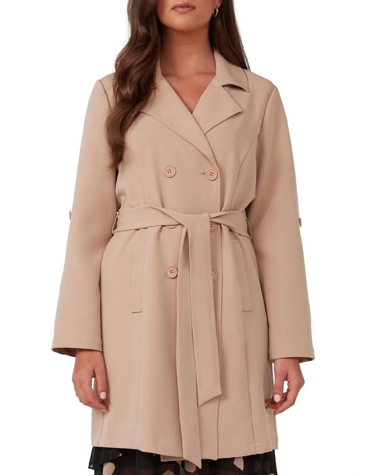 Da Vinci Trench in Beige