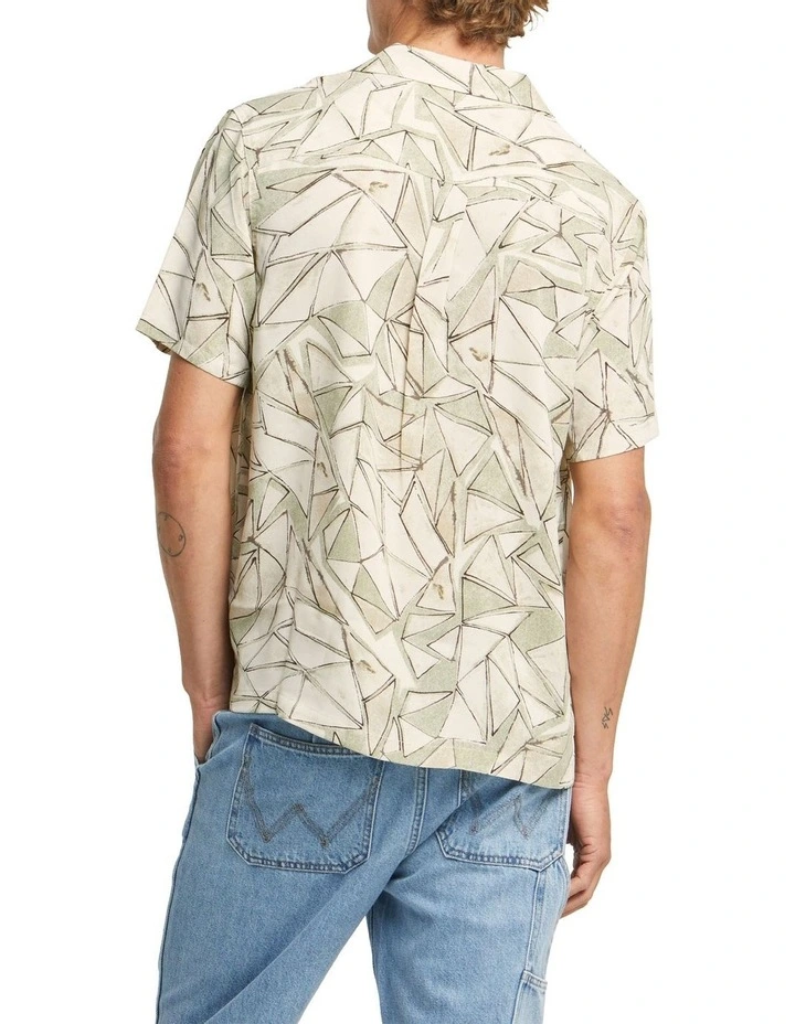 Resort Shirt in Water Sage