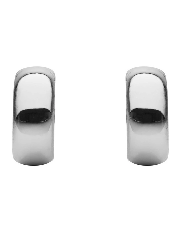 Classic Silver Hoop Earrings