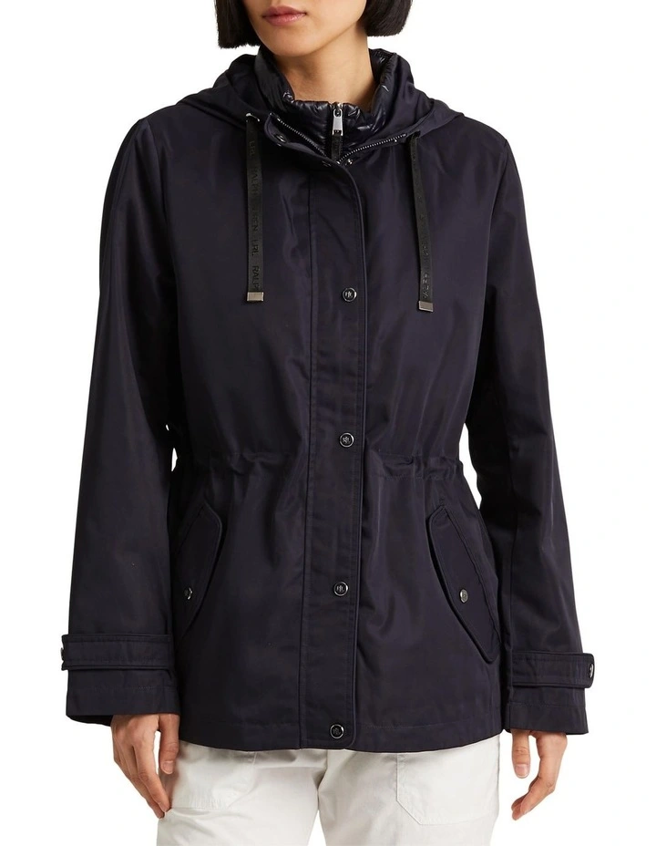 2-in-1 Water-Repellent Jacket in Blue