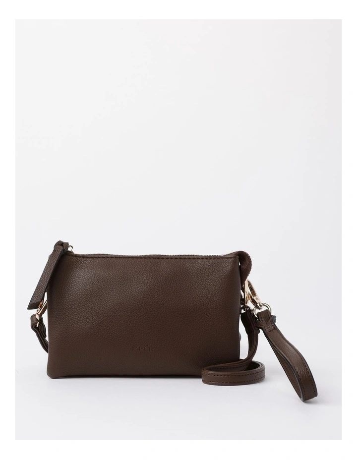 Mia Crossbody Bag in Chocolate