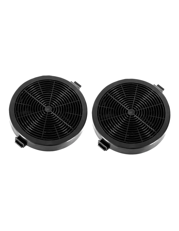 Range Hood x2 Carbon Filters 11cm in Black