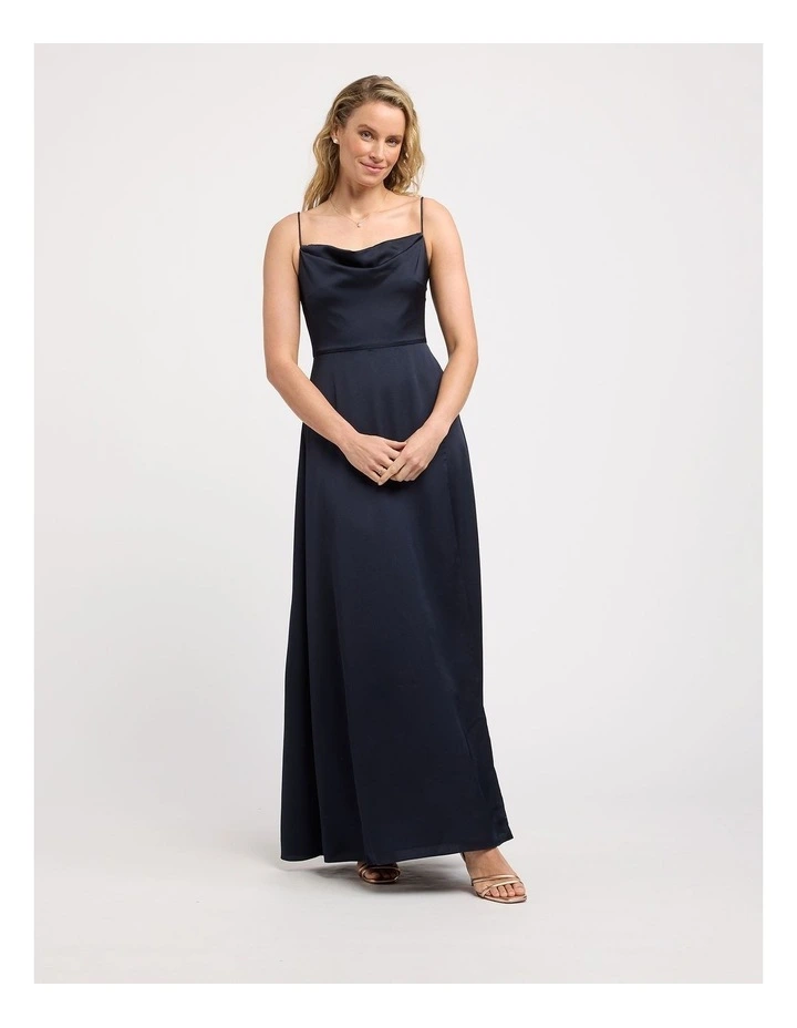 Montreal Maxi Dress in Navy