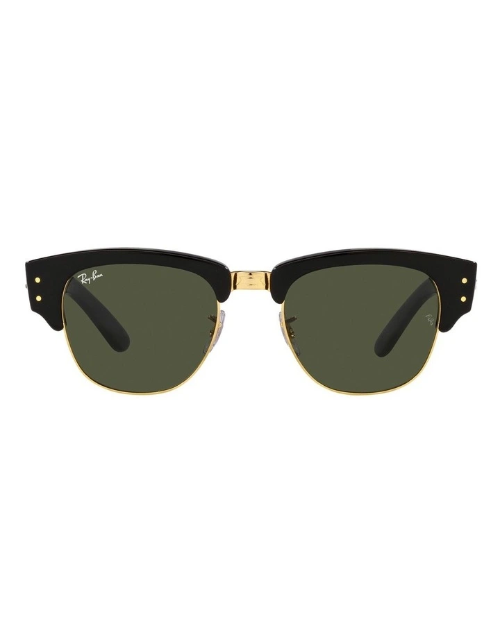 Mega Clubmaster Sunglasses in Black