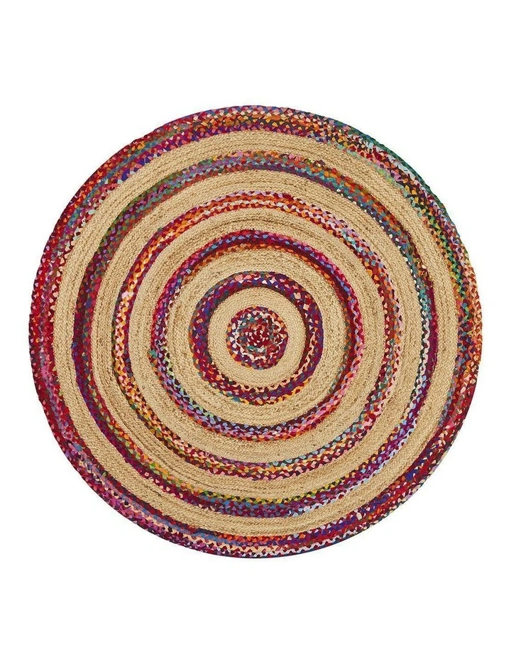 Atrium April Target Cotton and Jute Rug in Natural