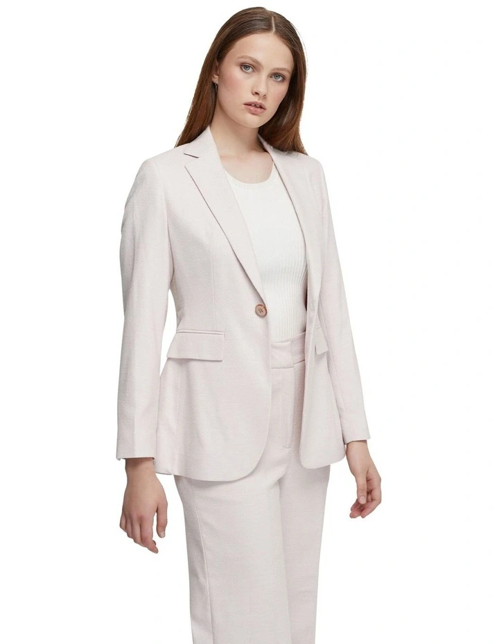 Ebony Eco Suit Jacket in Lilac